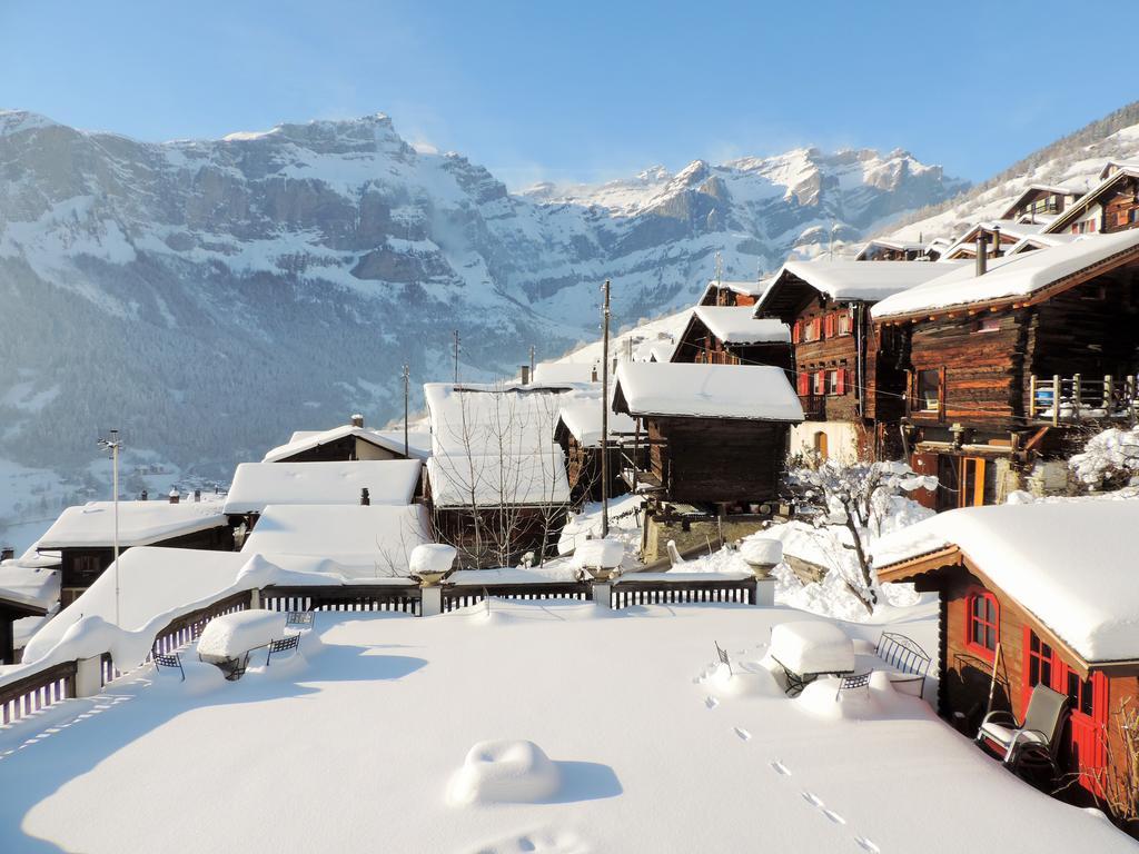 La Demeure Des Elfes Bed & Breakfast Albinen Dış mekan fotoğraf